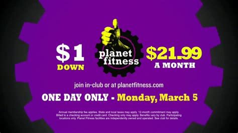 Planet Fitness Pf Black Card Tv Commercial All This Ispottv