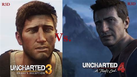 Uncharted Vs Uncharted Ps Ps Comparison Full P Hd Youtube