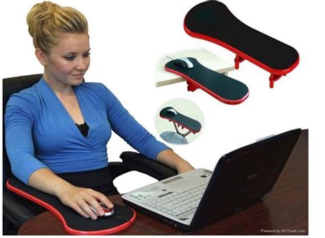 Computer Laptop Arm Wrist Rest Desk Table Pad Support Forearm Armrest