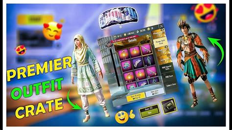 PREMIER OUTFIT CRATE OPENING PUBG MOBILE LITE NEW UPDATE COMING