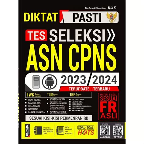 Cpns Book Dictat Definitely Asn Cpns Selection Test By