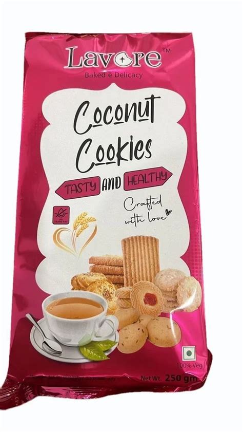 Baked 250G Lavore Coconut Cookies Packaging Type Packet At Rs 55 Pack