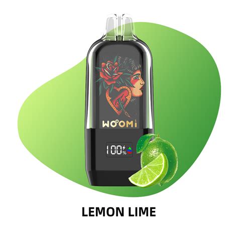 Woomi E Cigaret Led Light Disposable Vape Puff Fashion Suitcase