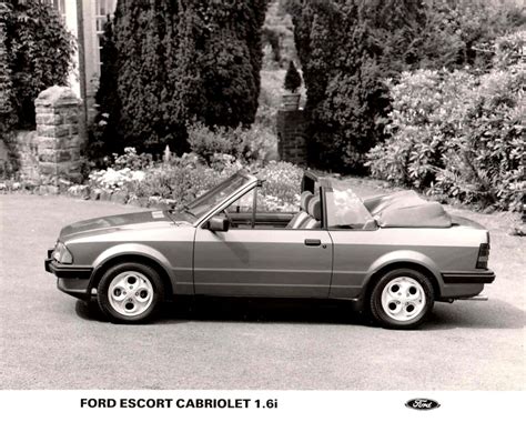 Ford Escort Mk Cabriolet I Press Photo My Classic Cars