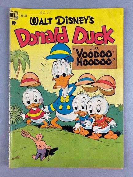 Dell Comics Walt Disneys Donald Duck No Matthew Bullock Auctioneers