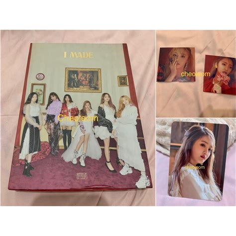 Jual Album Only Gi Dle I Made Photocard Minnie Sticker Yuqi Gidle Shopee Indonesia