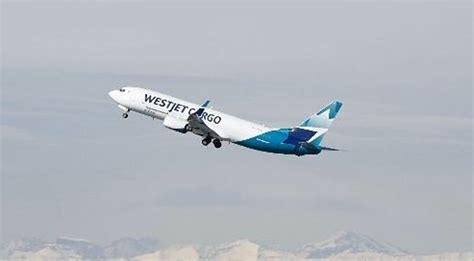 Westjet Cargo Van Start Met Bcf Piloot Vliegtuig