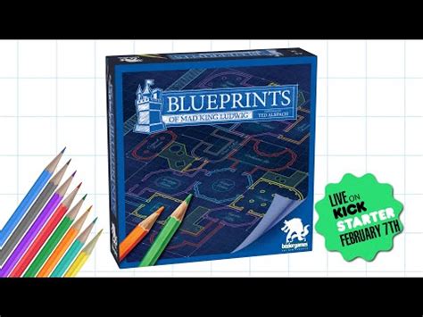 Blueprints of Mad King Ludwig | Board Game | BoardGameGeek