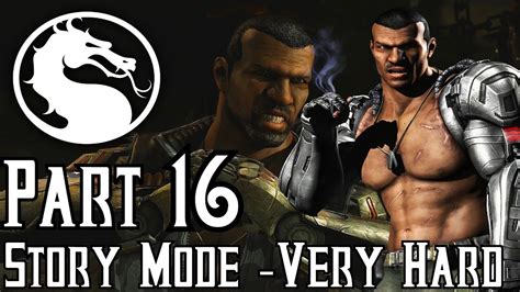 Mortal Kombat X Story Mode Walkthrough Pt Jax Vs Liu Kang Very