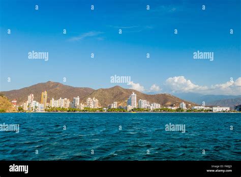 Beautiful View Of Santa Marta Colombia Stock Photo Alamy