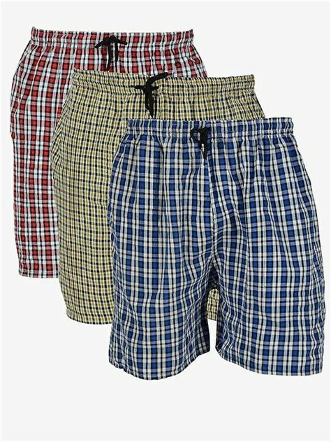 Cotton Checked Men Boxer Shorts At Rs In Begusarai Id