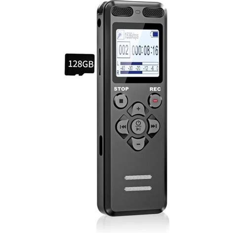 Go Enregistreur Vocal Dictaphones Num Riques Kbps Activ Par La