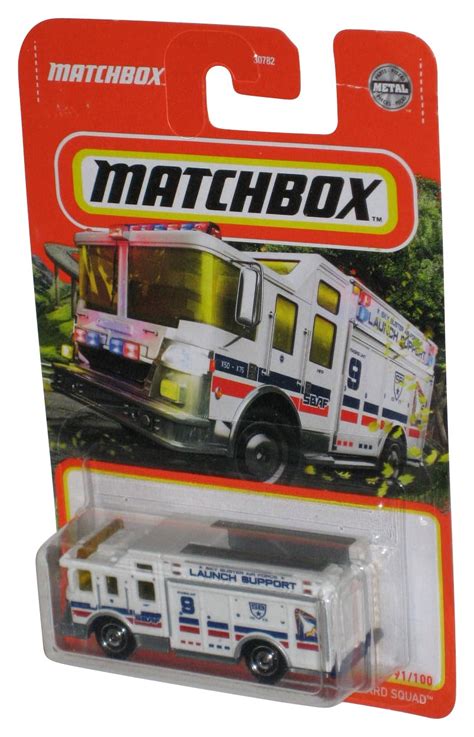 Matchbox Metal 2022 Sky Busters Air Support Hazard Squad Toy Truck 91