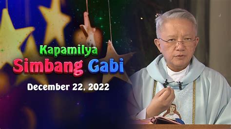 December 22 2022 Kapamilya Simbang Gabi To Christ Through Mary