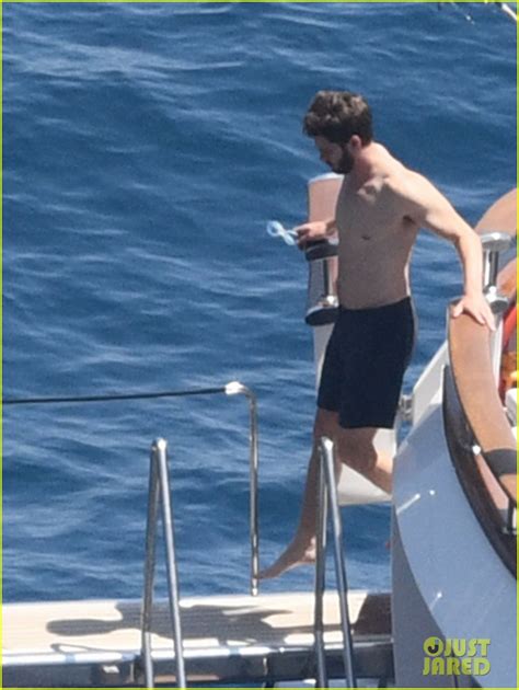 Andrew Garfield Showers Off On Yacht In Italy After Getting In A Swim Photo 4959294 Andrew