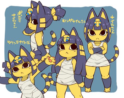 Ankha Animal Crossing Drawn By Fukurouowl222 Danbooru