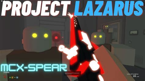 Roblox Project Lazarus New Mcx Spear This Update Is A Game Changer