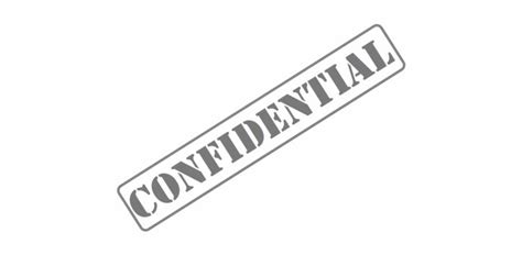 Confidential Logo - LogoDix