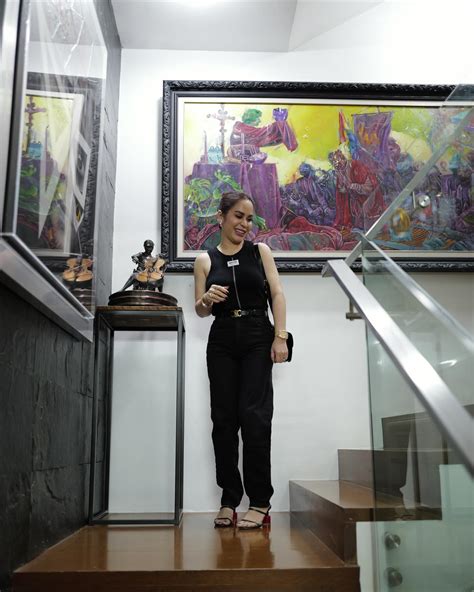 Shop The Exact Designer Pieces In Jinkee Pacquiao S Casual All Black Ootd Preview Ph