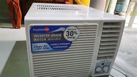 Fujidenzo 1 0 HP Inverter Grade Mechanical Window Aircon WAM100IG2