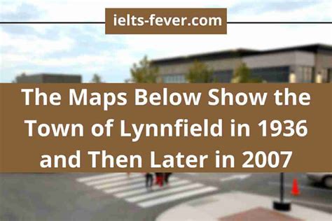 The Maps Below Show The Town Of Lynnfield In And Then Later In