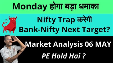 Nifty Prediction And Banknifty Analysis For 6 May 24 Market Analysis