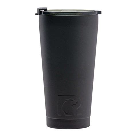 Rtic 503 Double Wall Vacuum Insulated Pint Tumbler 16 Oz Black