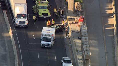 Crash On Outbound Kennedy Expressway Snarls Traffic On Inbound Dan Ryan