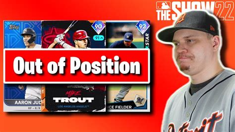 OUT OF POSITION TEAM BUILD MLB THE SHOW 22 DIAMOND DYNASTY YouTube