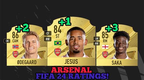 Fifa Ea Sports Fc Arsenal Player Ratings Prediction Ft