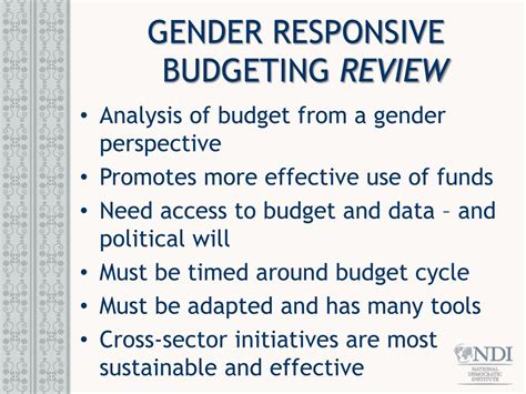 Ppt Gender Responsive Budgeting Gender Women And Politics Powerpoint