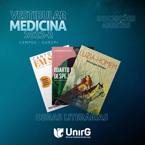 Confira As Obras Liter Rias Para O Vestibular Da Unirg