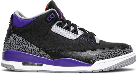 Air Jordan 3 Retro 'Court Purple' - CT8532-050 - Novelship