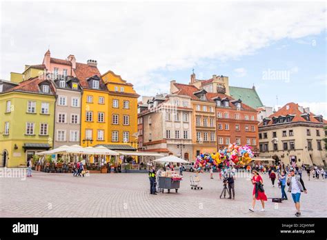 Plac Zamkowy, Warsaw, Poland Stock Photo - Alamy