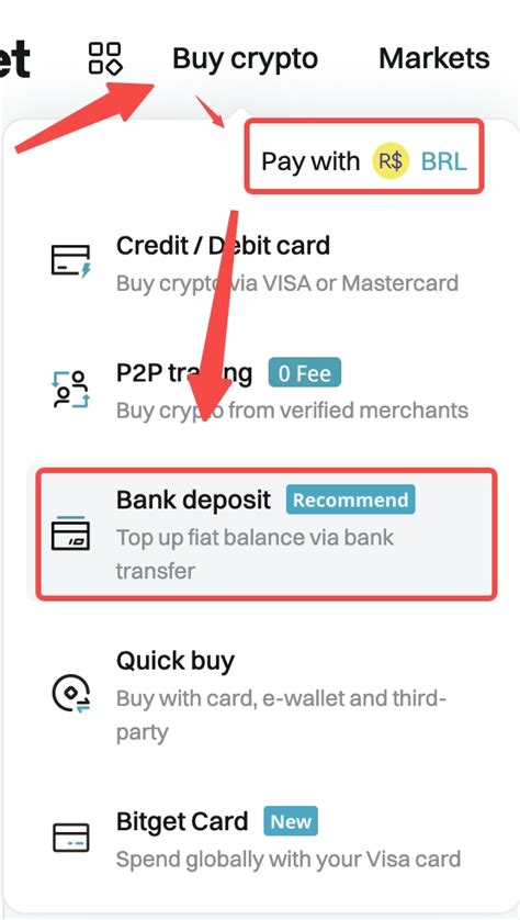 How To Deposit Brl On Bitget Bitget Support Center