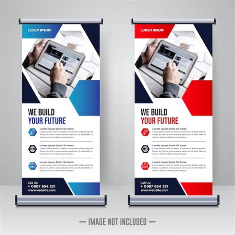 Rollup Corporativo O Plantilla De Dise O De Banner X Vector Premium