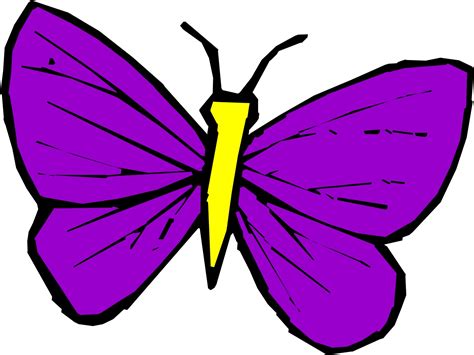 Simple Cartoon Butterfly - Cliparts.co