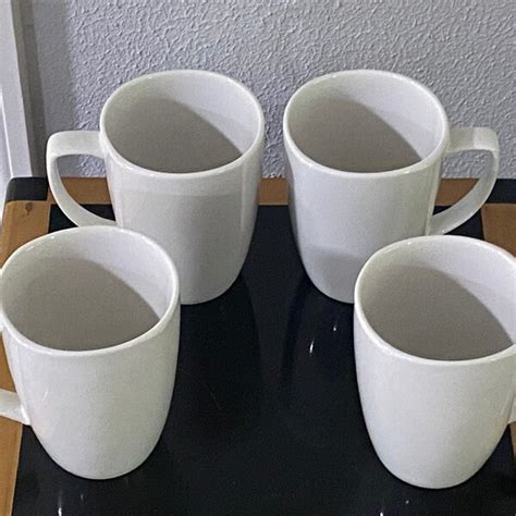 Corelle White Coffee Cups Etsy