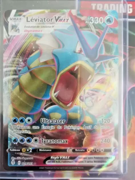 Carte Pokemon Leviator Vmax Evolution C Leste Vf Neuf Eur