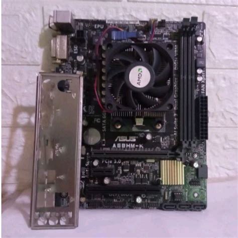 Jual Mobo Asus Fm2 Amd A6 7400 Shopee Indonesia