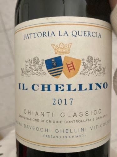 Fattoria La Quercia Il Chellino Chianti Classico Vivino Us