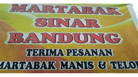 Daftar Harga Menu Delivery Martabak Sinar Bandung Leuwinanggung