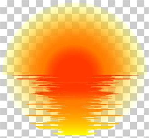 Sunset Effect Png Transparent Clip Art Sunset Canvas Painting Clip