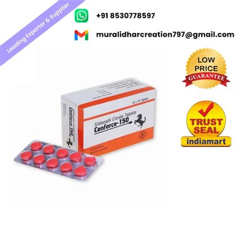 Cenforce 150mg Sildenafil Citrate Tablets At Rs 40stripe Cenforce