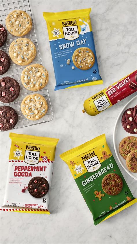 Nestl S New Holiday Cookie Dough Flavors Popsugar Food