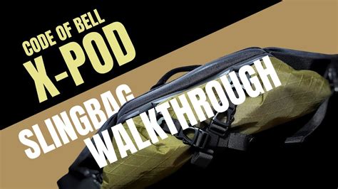 Code Of Bell X Pod Slingbag Review YouTube