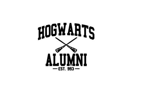 Hogwarts Alumni Decal