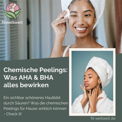 Chemische Peelings Was bewirken AHA BHA und PHA Säuren