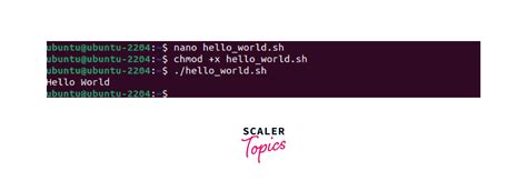 Automate Tasks On Linux With Scripting Scaler Topics