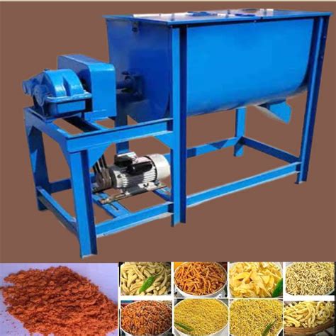 Electric Semi Automatic Namkeen Masala Mixing Machine Power 1 Hp